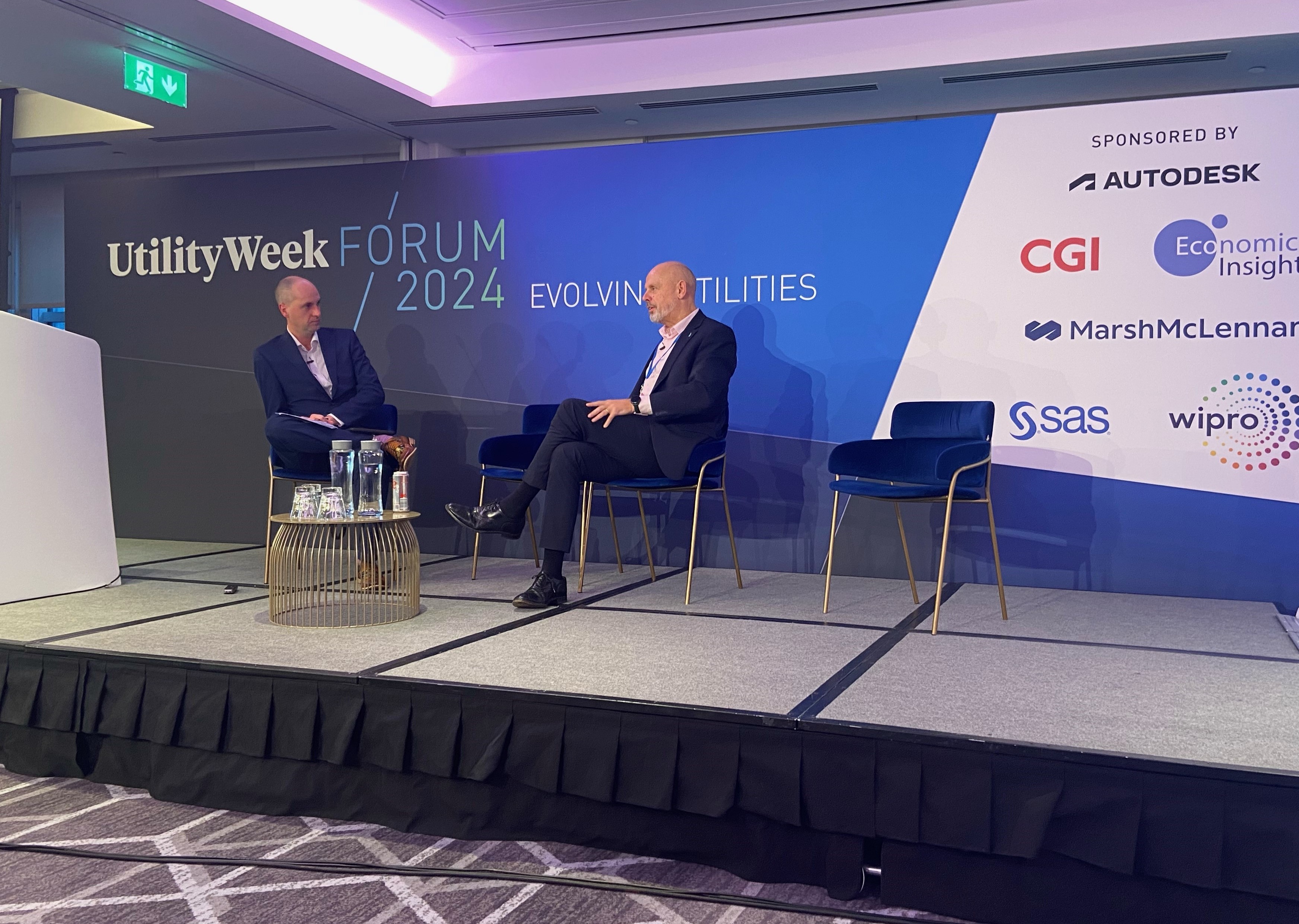 CEO Jon Butterworth delivers keynote speech at Utility Week Forum 