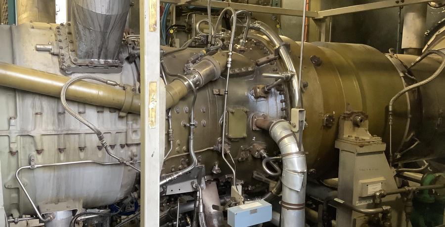 Hydrogen fuel gas for NTS compressors