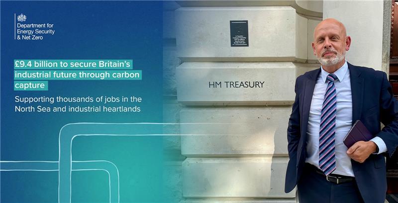 National Gas welcomes £9.4 billion Government backing for carbon capture